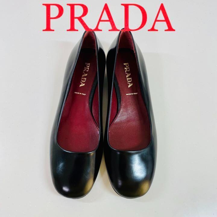 PRADA 黒 パンプス | labiela.com