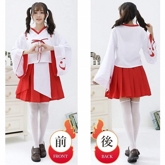 . woman cosplay Mini ska . woman clothes (S) Japanese clothes costume .. costume skirt Halloween New Year 