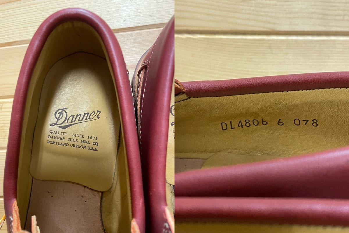 プレミア商品 靴 Danner モカシンレザー made in USA USA メンズ
