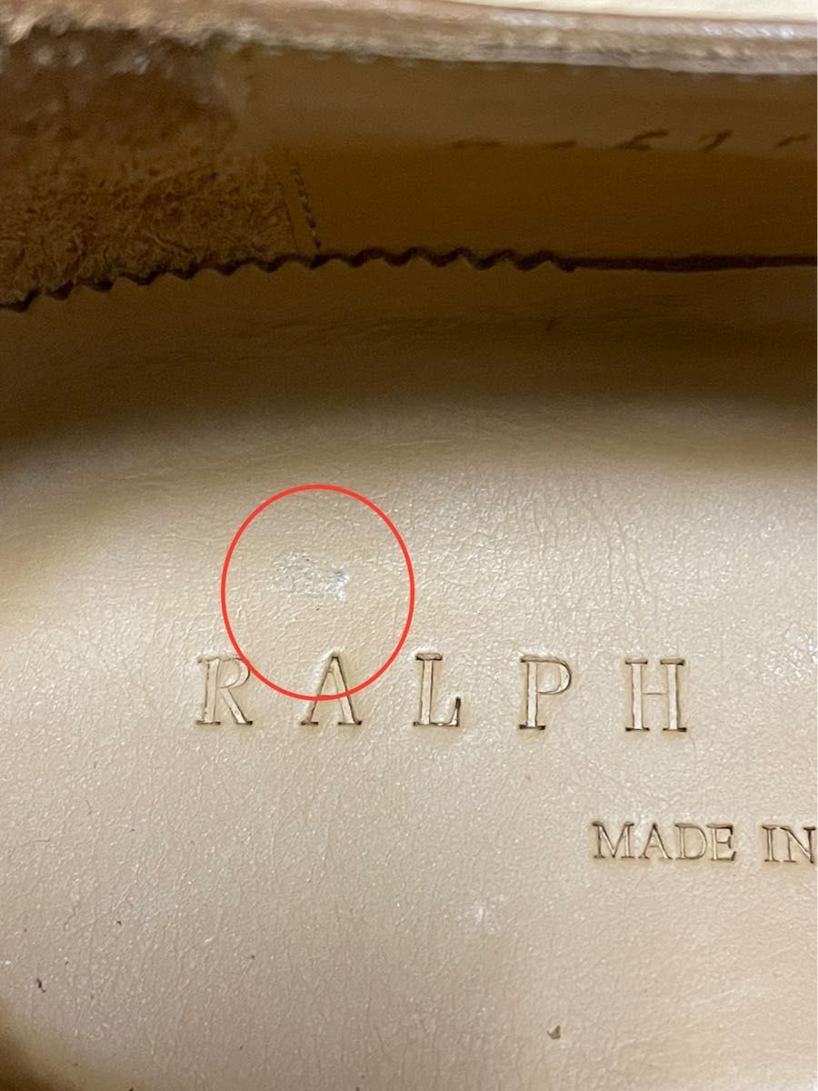 閲覧ありがとうございます。RALPH LAUREN（ラルフローレン）のレザーシューズになります。