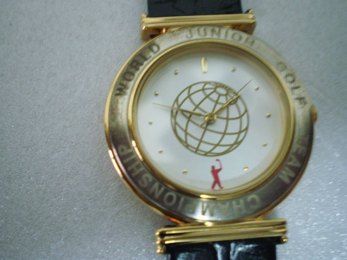 【新品】ワールドジュニアゴルフチームチャンピオンシップ 記念時計 シリアルナンバー(979/1000)  送料無料の画像2