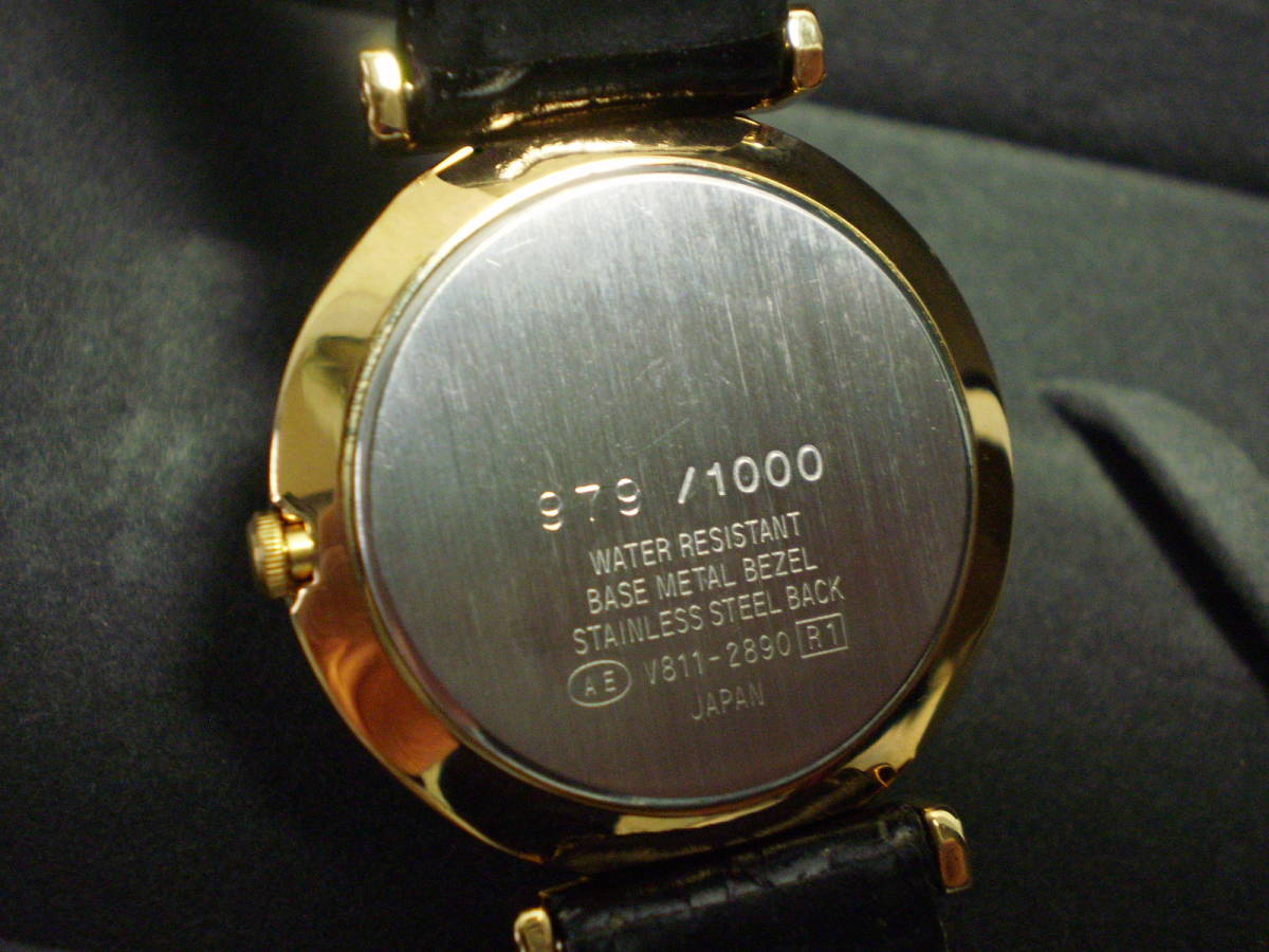 【新品】ワールドジュニアゴルフチームチャンピオンシップ 記念時計 シリアルナンバー(979/1000)  送料無料の画像3