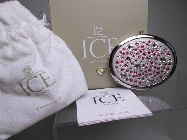 *ICE LONDON Swarovski Element. join mirror mirror also case attaching unused 