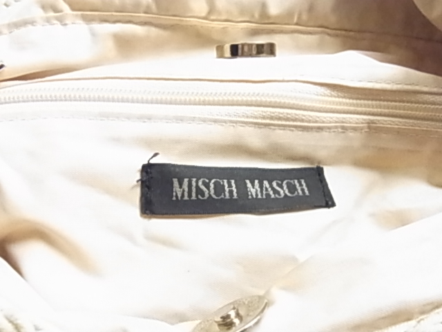  Misch Masch MISCH MASCH сумка на плечо слоновая кость белый неотбеленная ткань немного есть перевод низкая цена bag Heart. магнит кнопка 