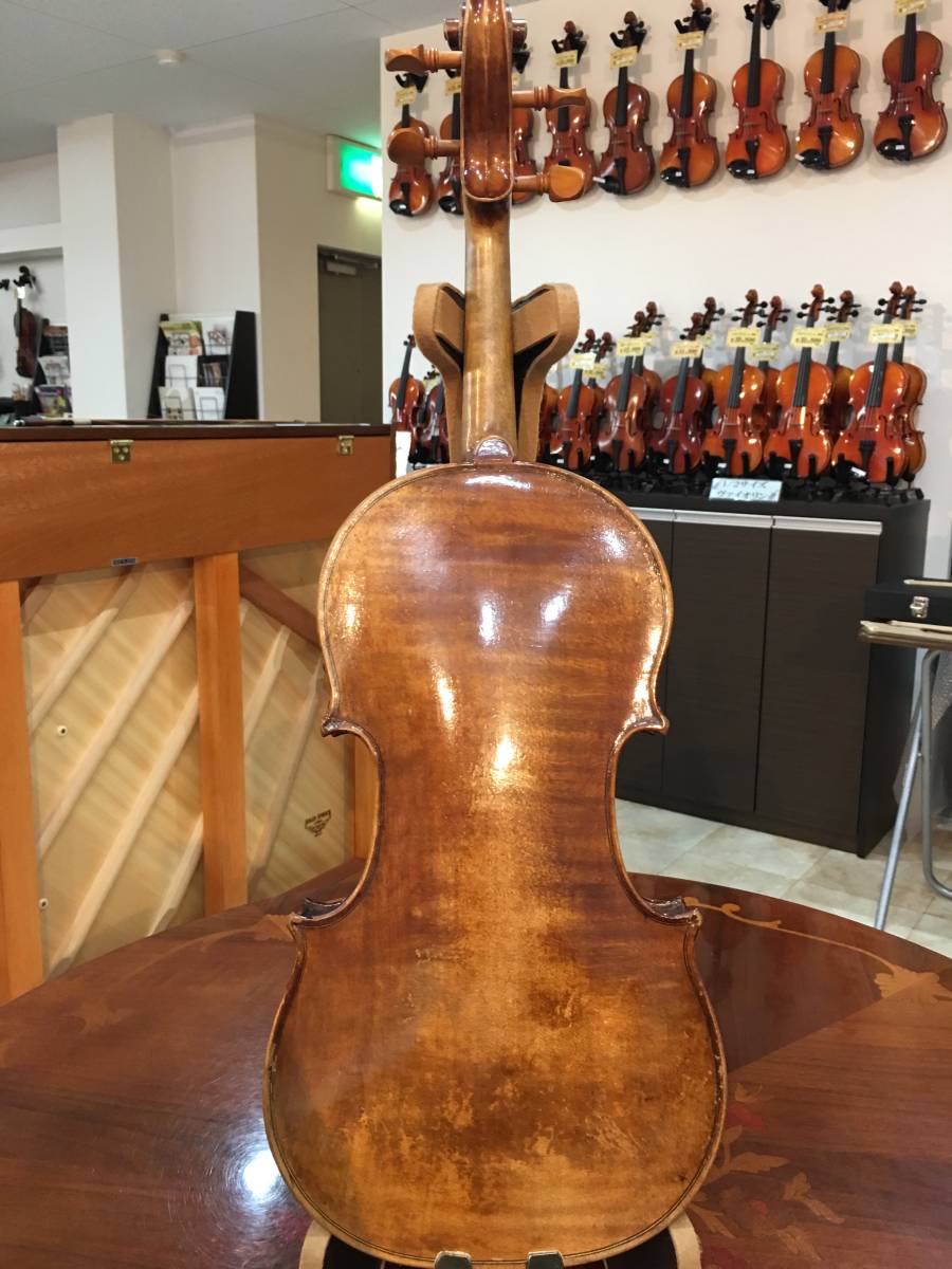 violin France made Old Leon Mougenot 4/4 1924 year made judgment document! other shop reference price 150 ten thousand jpy! settlement of accounts complete red character price! remainder period a little 