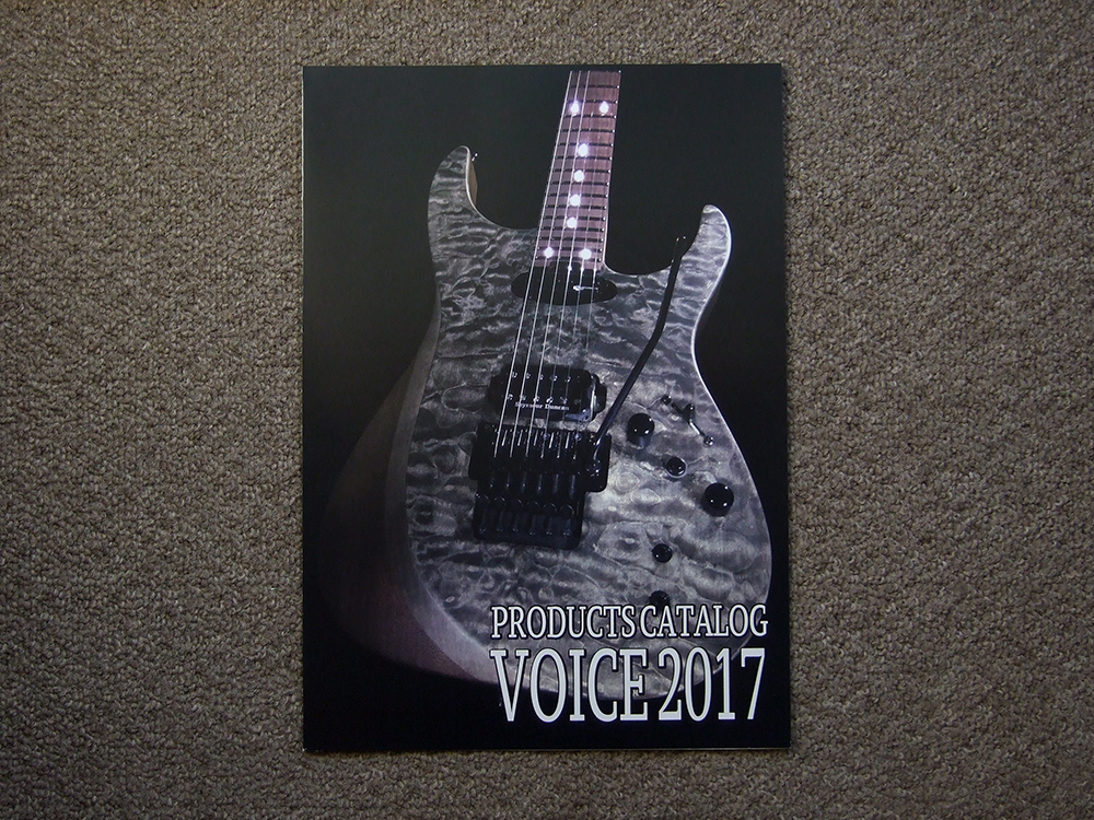 【カタログのみ】FERNANDES VOICE 2017 検 フェルナンデス ギター ベース_画像1