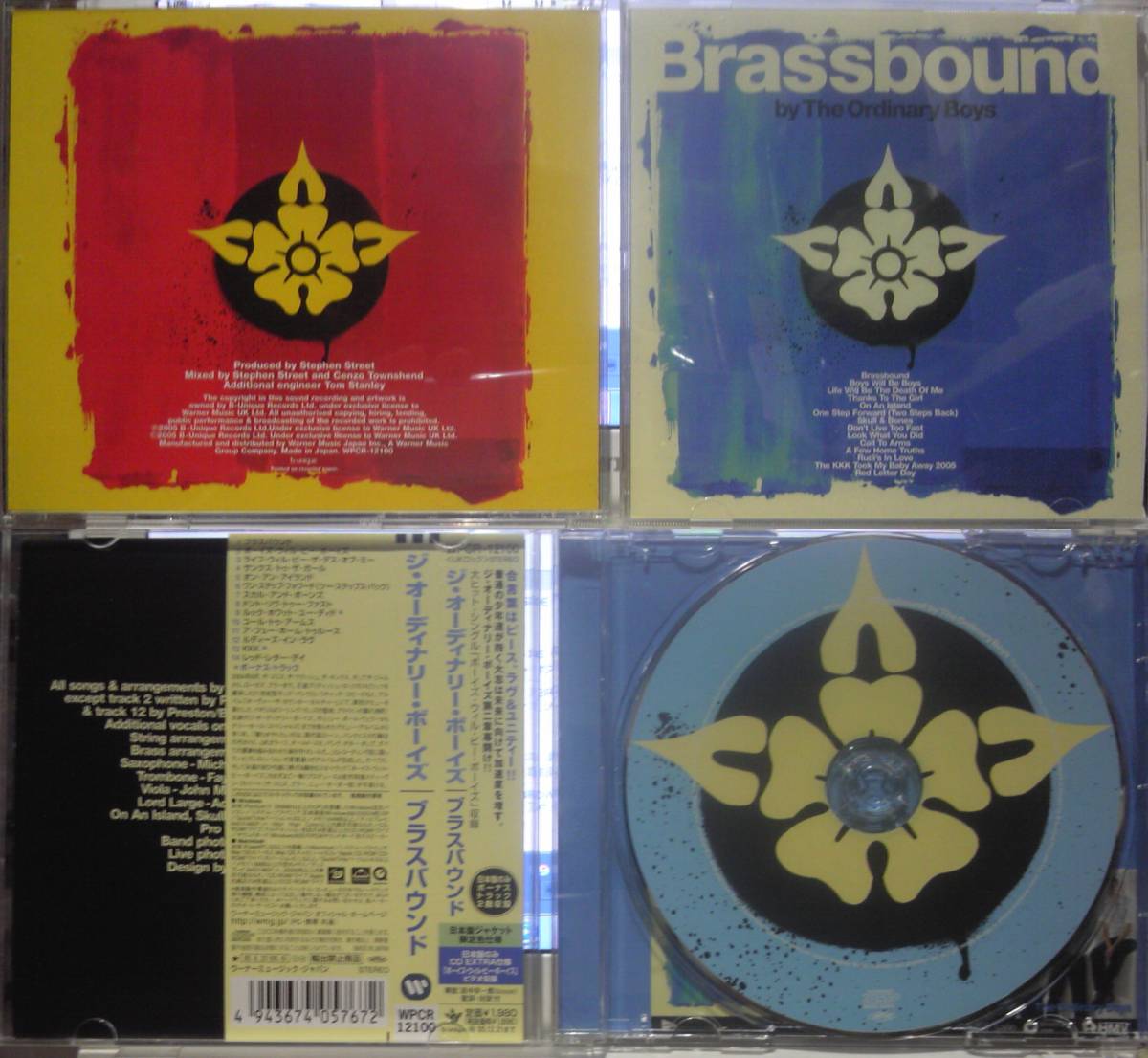 THE ORDINARY BOYS OVER THE COUNTER CULTURE＆BRASSBOUND＆III＆OCEAN COLOUR SCENE ONE FROM THE MODERN_画像2