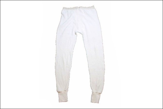 [L 38-40] Hanes разделение nz термический брюки белый patch нижний одежда Vintage Vintage USA б/у одежда Old EB332