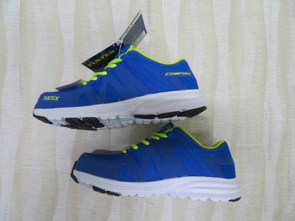  I tosTULTEX super light weight resin . core safety shoes AZ-51649[006 blue *23.5cm] light work oriented goods ., prompt decision 2250 jpy *