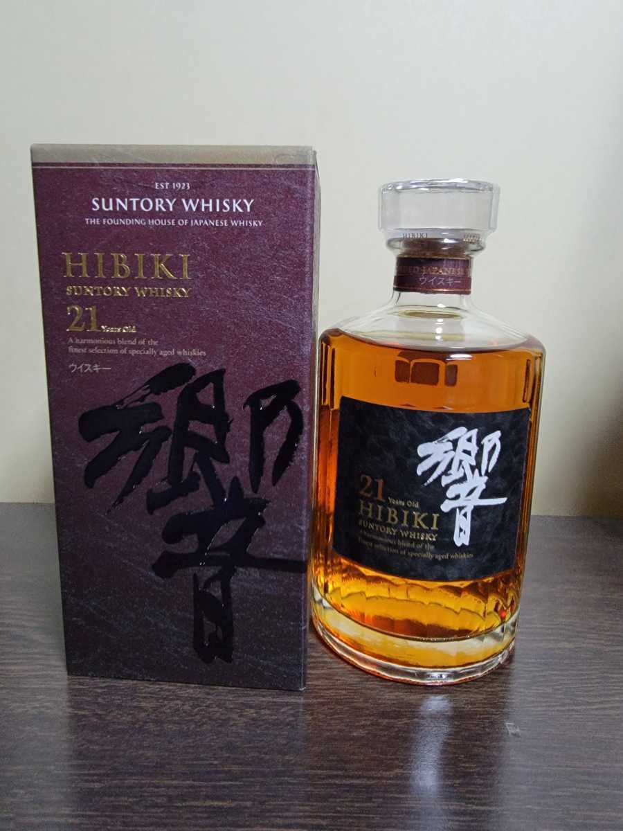 サントリー ウイスキー 響21年 700ml 未開封-