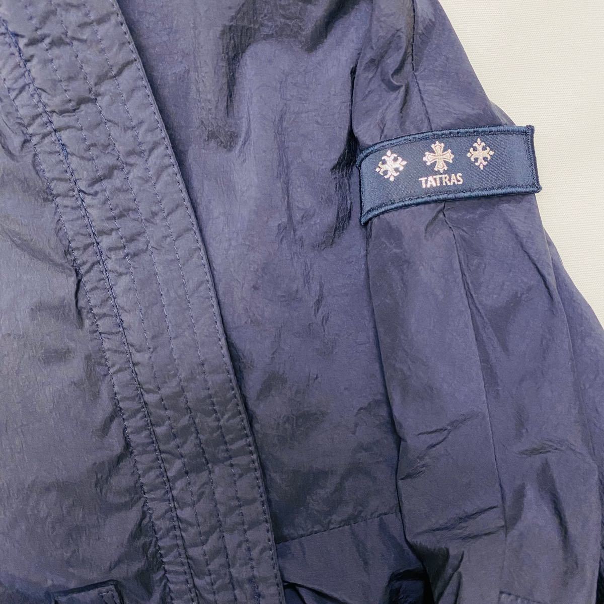 超美品】TATRAS タトラス ウォッシュドナイロンボマージャケット 超美品】TATRAS タトラス ウォッシュドナイロンボマージャケット