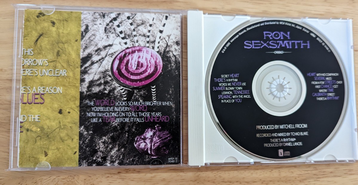 ロン・セクスミス　国内盤CD　RON SEXSMITH
