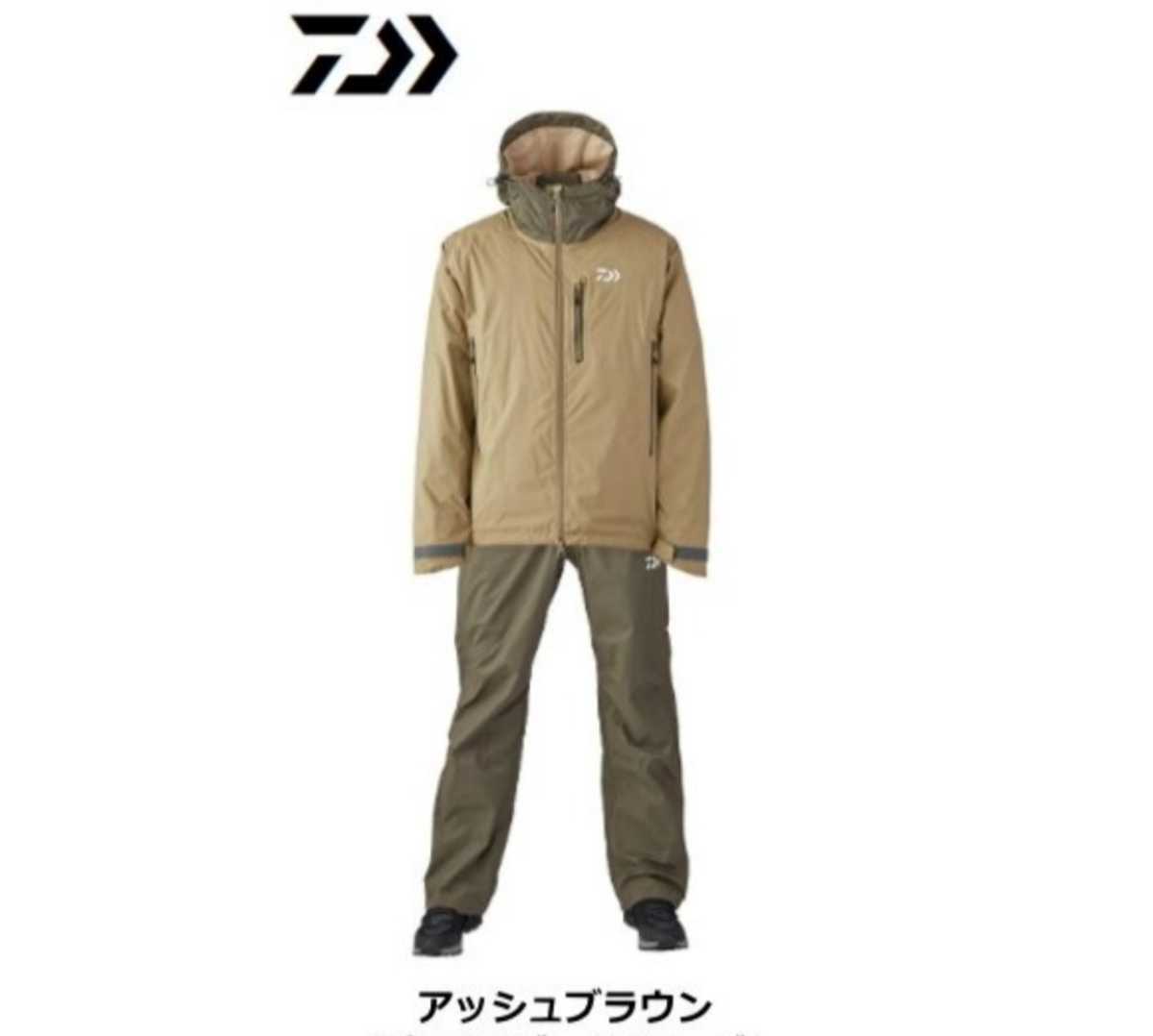 【未使用品】DAIWA(ダイワ) RAINMAX(レインマックス)(R) DR-33020 アッシュブラウン サイズ:2XL レインパンツのみ_画像1