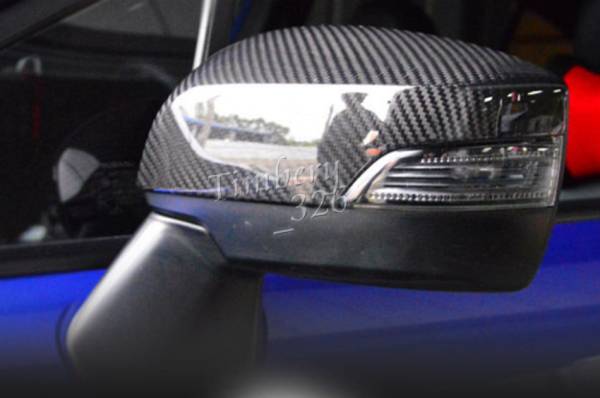  Subaru WRX STI S4 VA carbon side door mirror cover 2015-2021