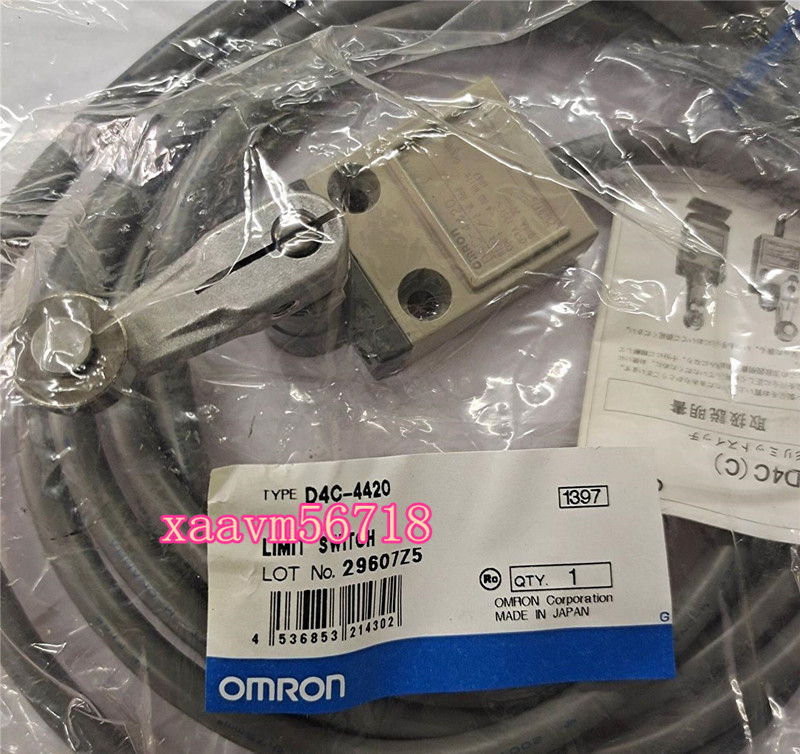 新品 OMRON/オムロン D4C-4420 10個入りセット 小形リミットスイッチ