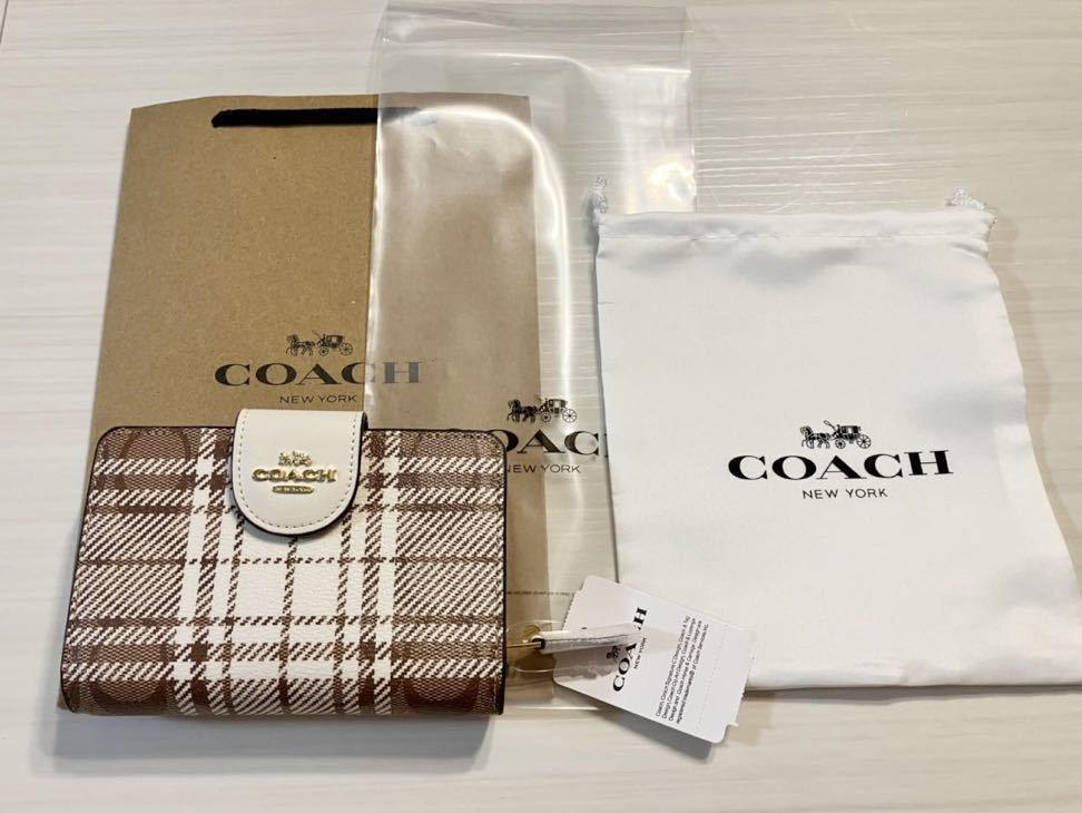 COACH コーチ 財布 二つ折り財布 レディース 新品 未使用 COACH コーチ 財布 二つ折り財布 レディース 新品 未使用