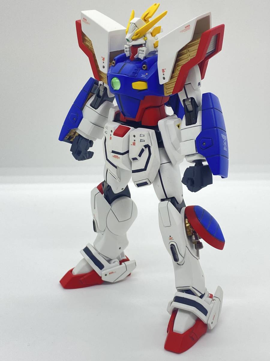 HG 1/144 シャイニングガンダム 塗装完成品 Yahoo!オークション - HG シャイニングガンダム 全塗装完成品