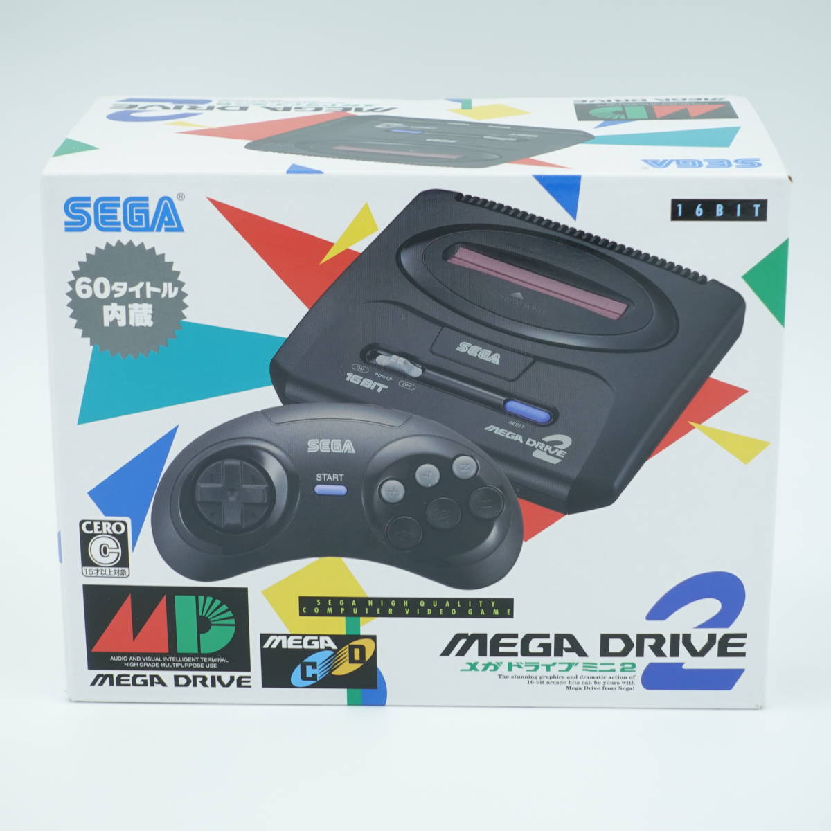 新品 セガ メガドライブ ミニ2 Sega Mega Drive Mini 2 保証印あり www