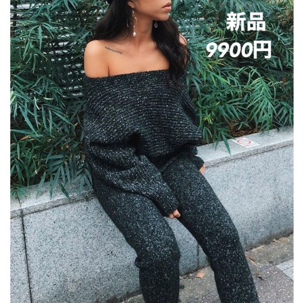 半額SALE/ グレイル GRL オフショルコンビネゾン ワンピース アイドル