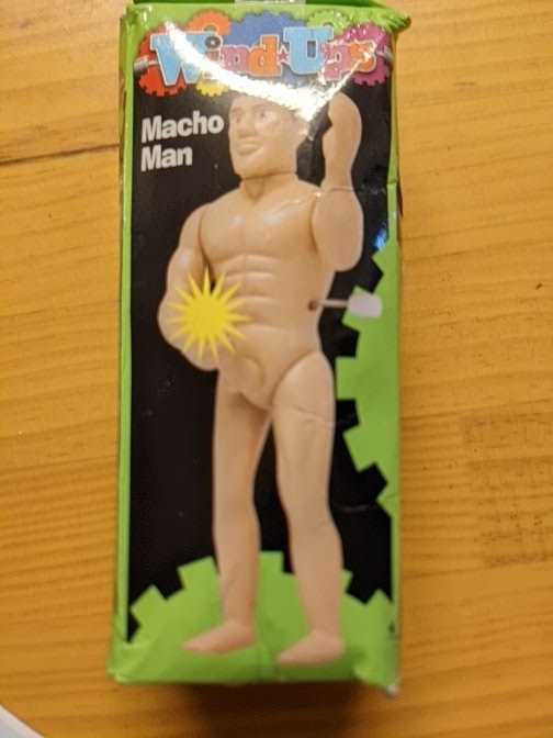 パロディ Wind Ups Macho Man マッチョマン フィギュアの画像1