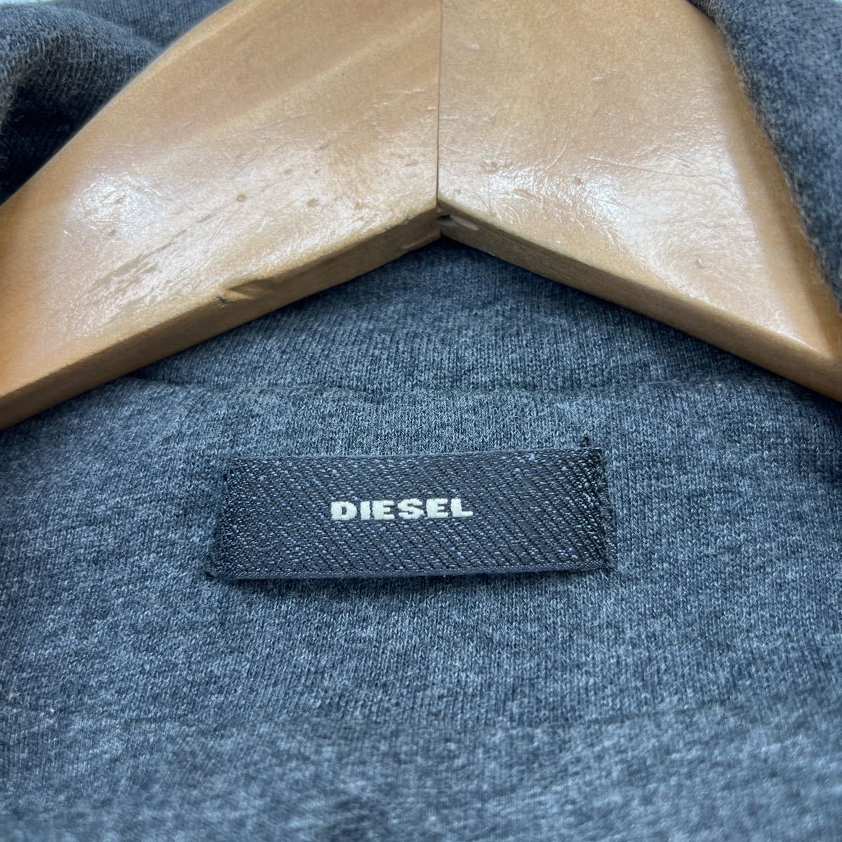  diesel * DIESEL.... put on turning! sweat Zip up coat lady's M charcoal gray cool . woman style #DK141