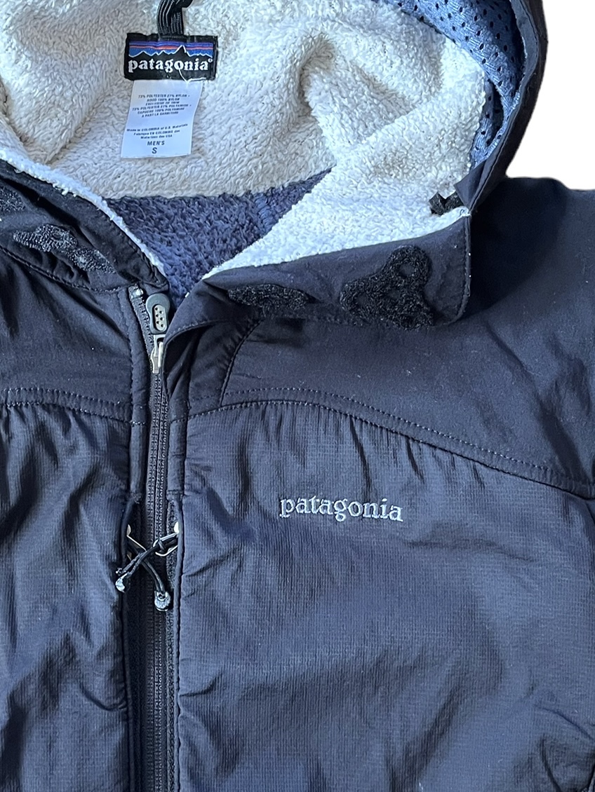 ★★★1995年製 patagonia パタゴニア レギュレーターソフトシェルディメンションジャケット 84271 F5 S ブラック黒★★★_画像3