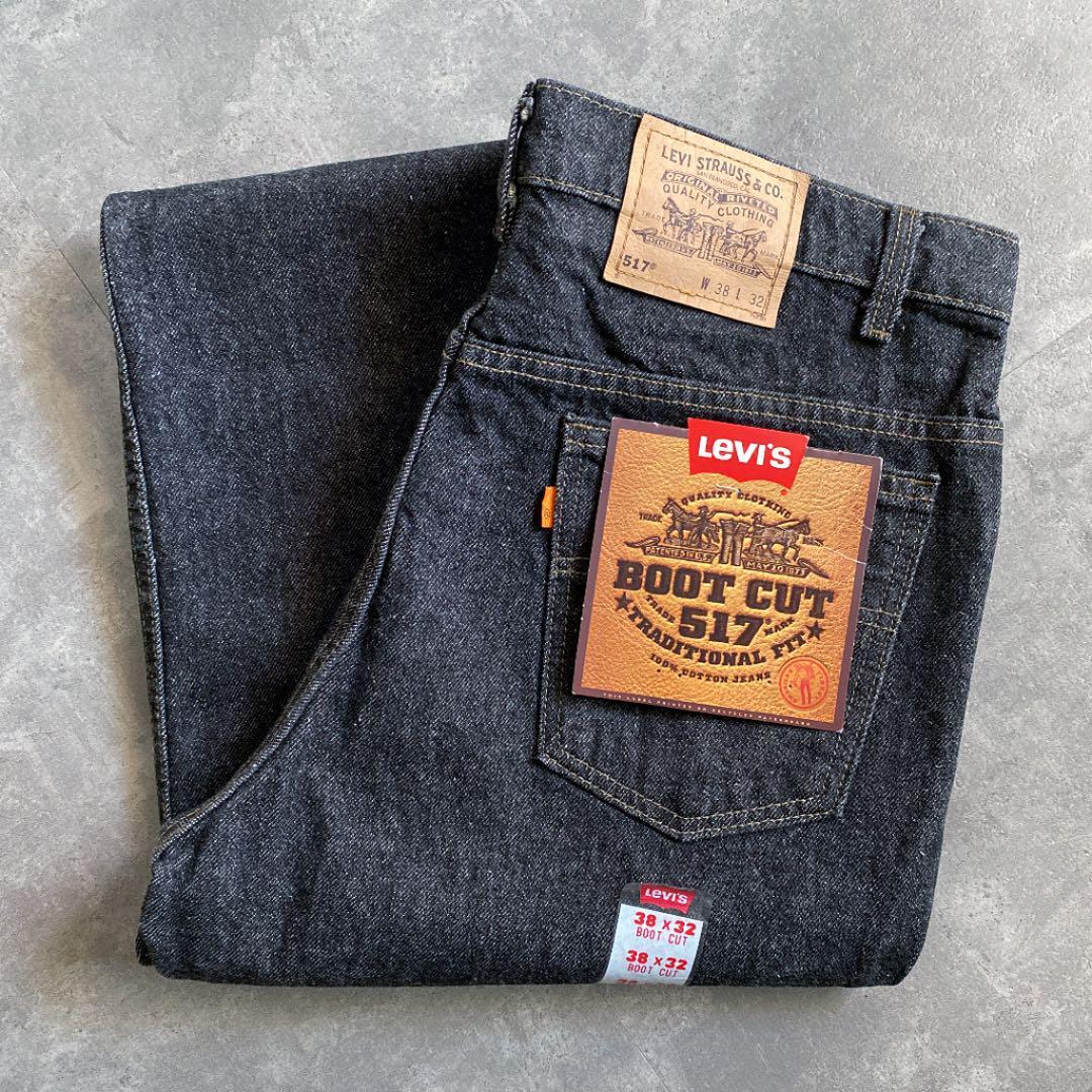 即出荷】 先染め 517 リーバイス Levis USA製 ビンテージ 90s STOCK