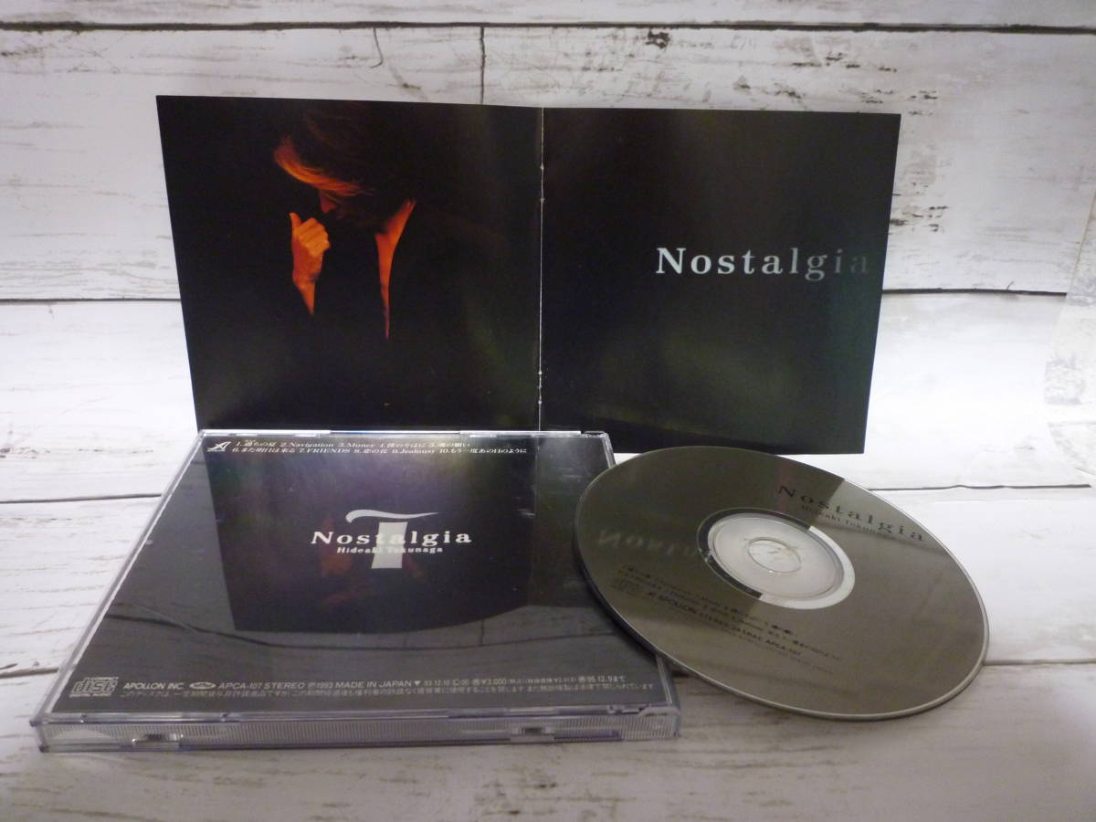 CD　 徳永英明　Nostalgia　　Hideaki　Tokunaga　★　「僕のそばに」「魂の願い」「もう一度あの日のように」他　 全10曲 　C4114_画像6