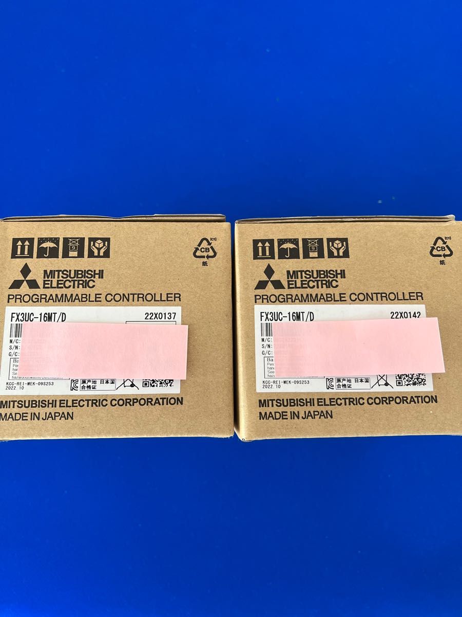 国内正規品、新品未使用品】三菱電機製シーケンサFX3UC-16MT/D【数量