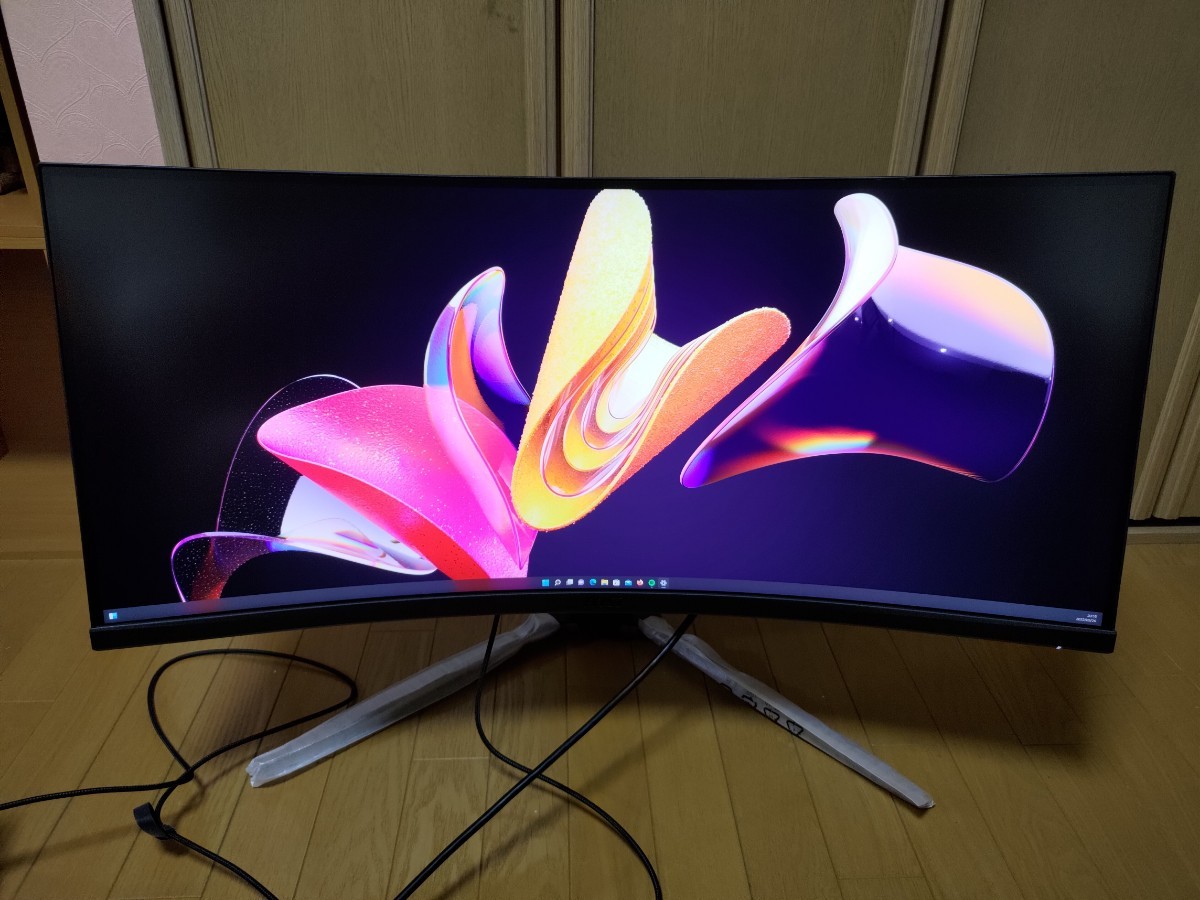 MSI MPG ARTYMIS 343CQR ゲーミングモニター 165Hz 湾曲率1000R