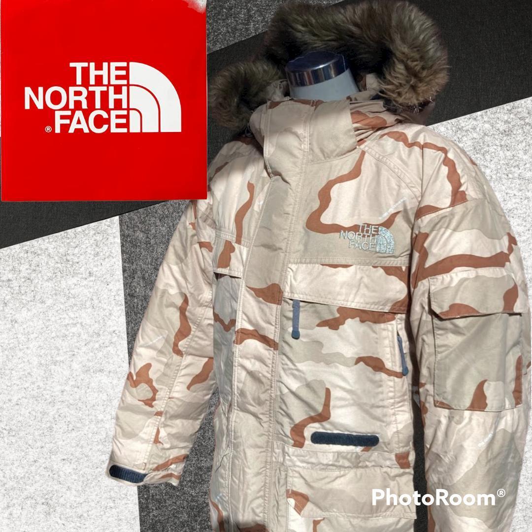 訳あり商品 THE NORTH ノースフェイス マクマードパーカM デザートカモ