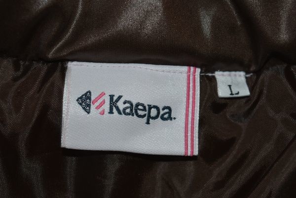 *Kaepa* Kei pa* with cotton is light warm front Zip coat * bench coat L