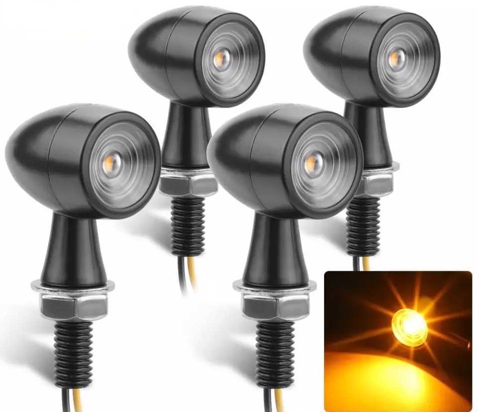 低反発 腰用 ハーレー ウインカー LED バイク ミニウインカー