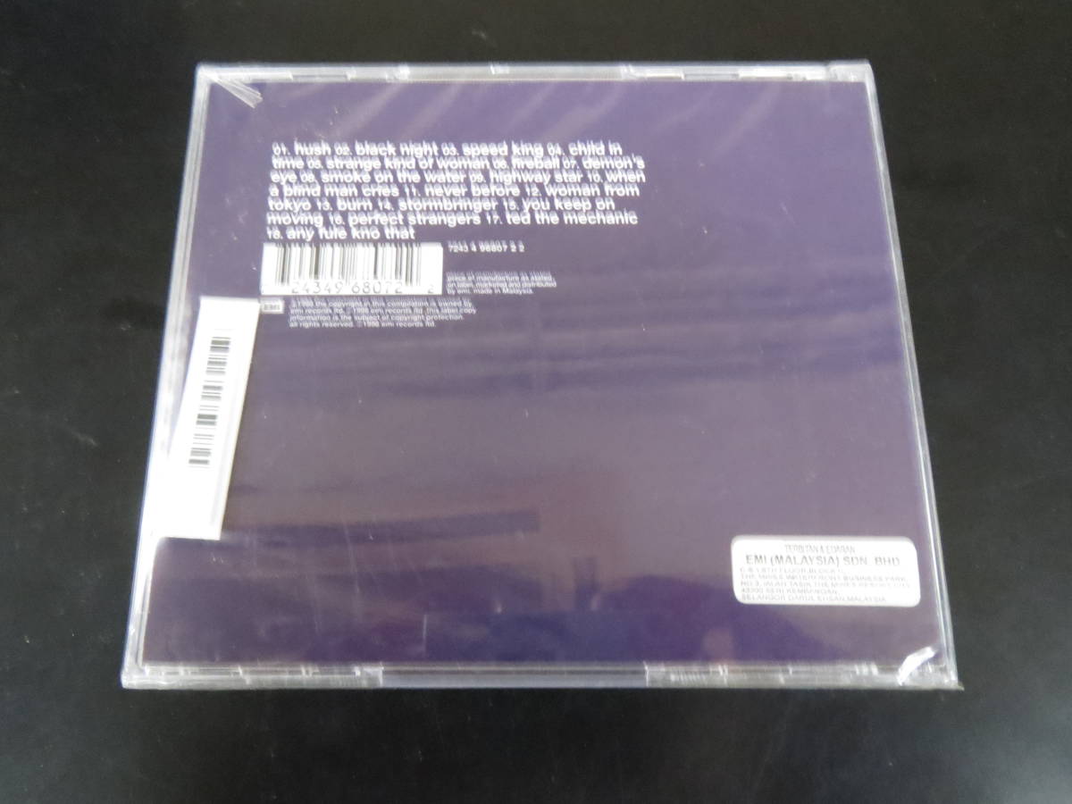 未開封新品！Deep Purple - 30: Very Best Of 輸入盤CD（マレーシア 7243 4 96807 2 2, 1998）