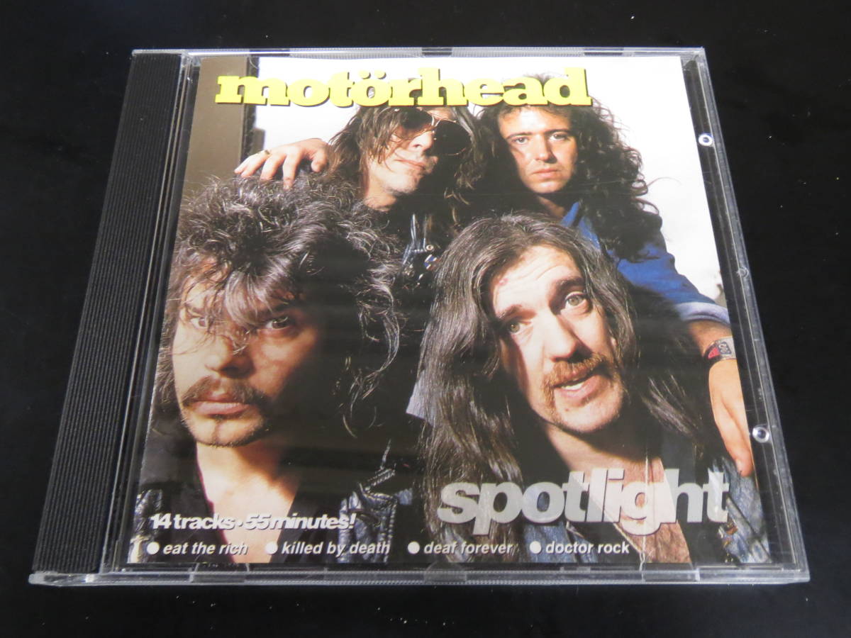 Motorhead - Spotlight 輸入盤CD（オーストラリア＆ニュー・ジーランド D 19631 [SPCD-70], 1992）