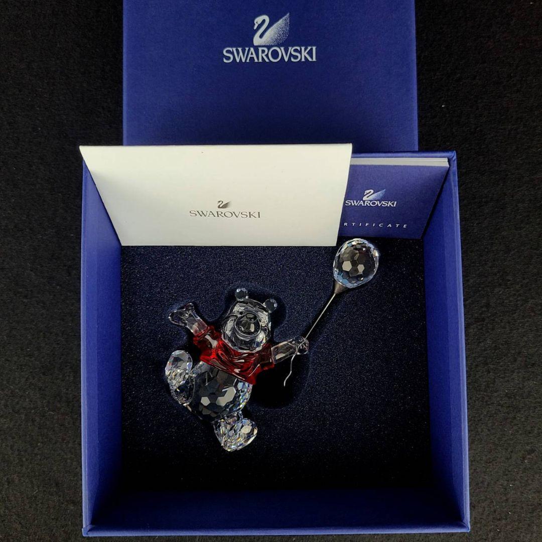 美品 ◇ スワロフスキー SWAROVSKI くまのプーさん 風船 美品 ◇ スワロフスキー SWAROVSKI くまのプーさん 風船