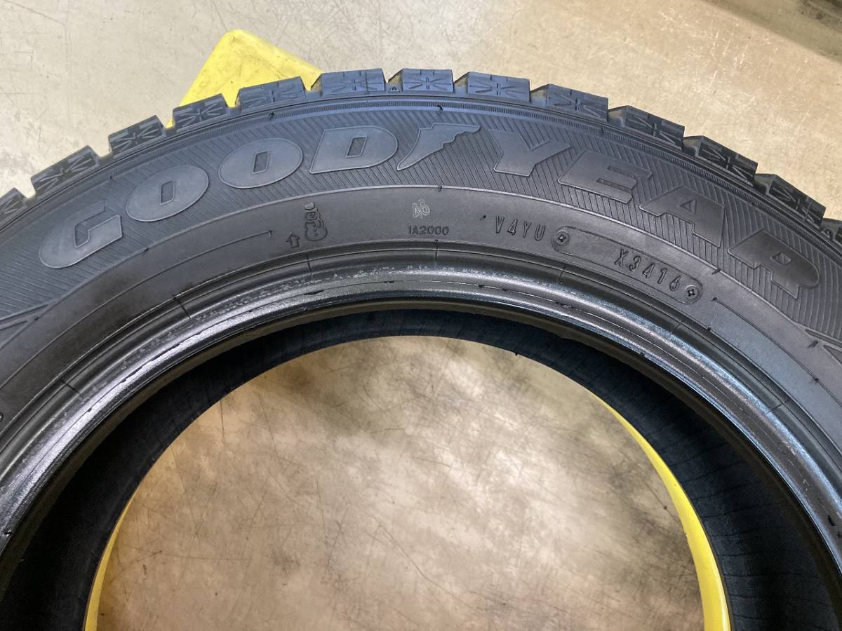 ☆グッドイヤー アイスナビ 6 175/65R15 スタッドレス タイヤ 15インチ 2016年製 4本 中古品 GOODYEAR ICE NAVI 6 STUDLESS☆_画像7