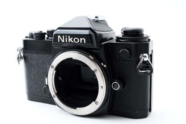 完璧 Nikon ニコン FE ボディ フィルムカメラ ブラック #533 aob.adv.br