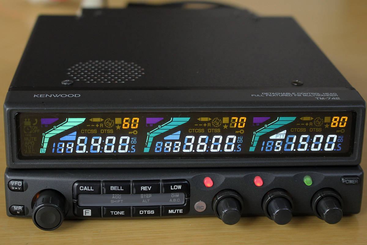Yahoo!オークション - KENWOOD TM-742 50/144/430MHz 10W機 Yahoo!オークション - KENWOOD TM-742 50/144/430MHz 10W機