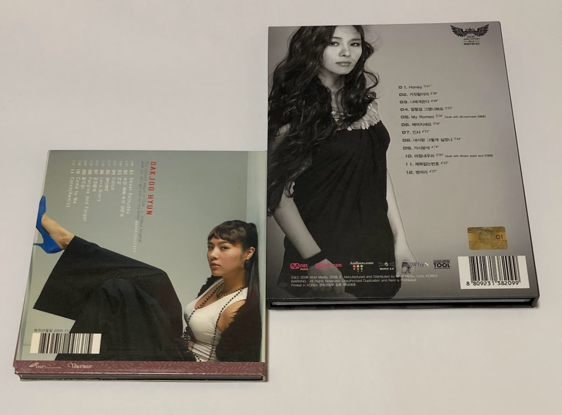 OCK JOO HYUN オクジュヒョン CD アルバム REMIND (CMAC-8131) & L' Ordeur Original (JSCD-020) セット★即決★ OAK JOO HYUN_画像2