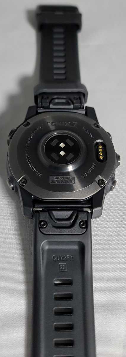 GARMIN ガーミン fenix 7 Sapphire Dual Power 010-02540-29 [Ti