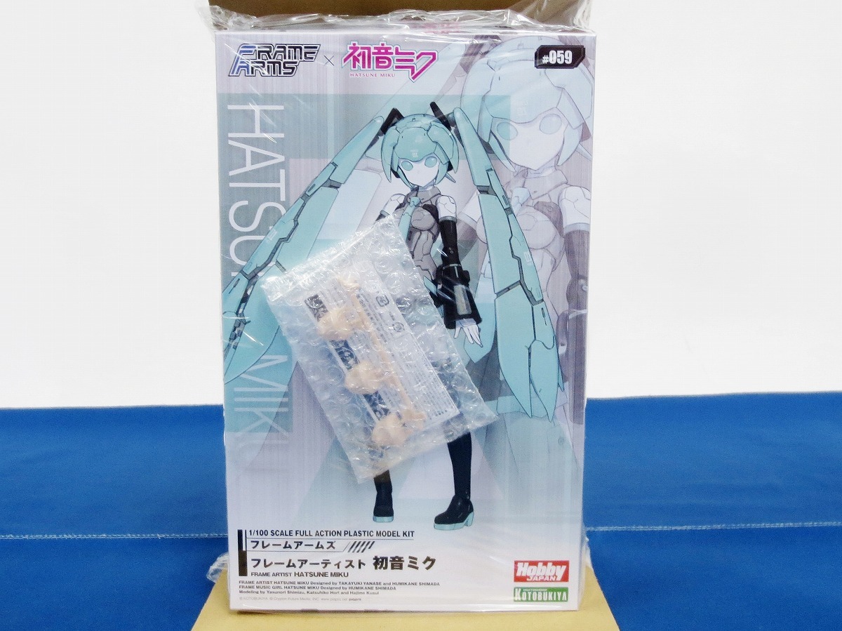 未開封☆コトブキヤ フレームアームズ “フレームアーティスト 初音ミク” 1/100スケールフルアクションプラモデルキット 特典付き (9906) の商品詳細 | 日本・アメリカのオークション・通販ショッピングの代理入札・購入お得な情報をお届け - One Map by FROM JAPAN 未開封☆コトブキヤ フレームアームズ “フレームアーティスト 初音ミク” 1/100スケールフルアクションプラモデルキット 特典付き (9906) の商品詳細 | 日本・アメリカのオークション・通販ショッピングの代理入札・購入お得な情報をお届け - One Map by FROM JAPAN