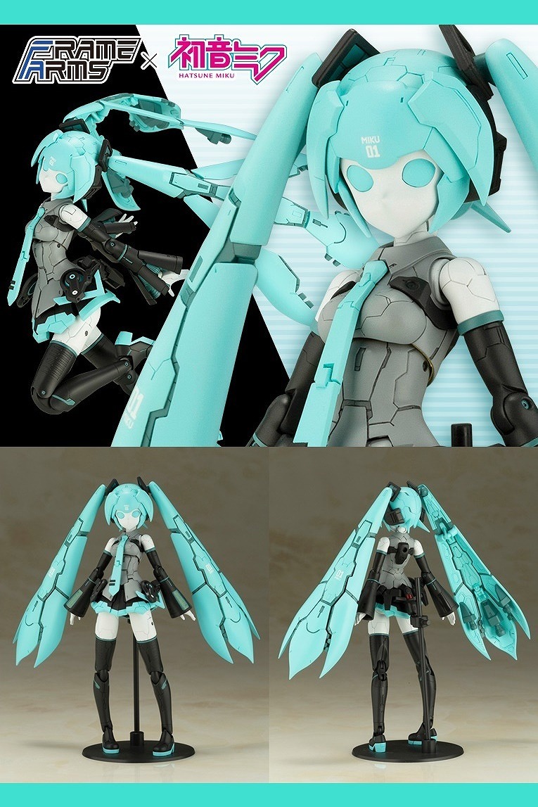 未組立☆コトブキヤ フレームアームズ “フレームアーティスト 初音ミク