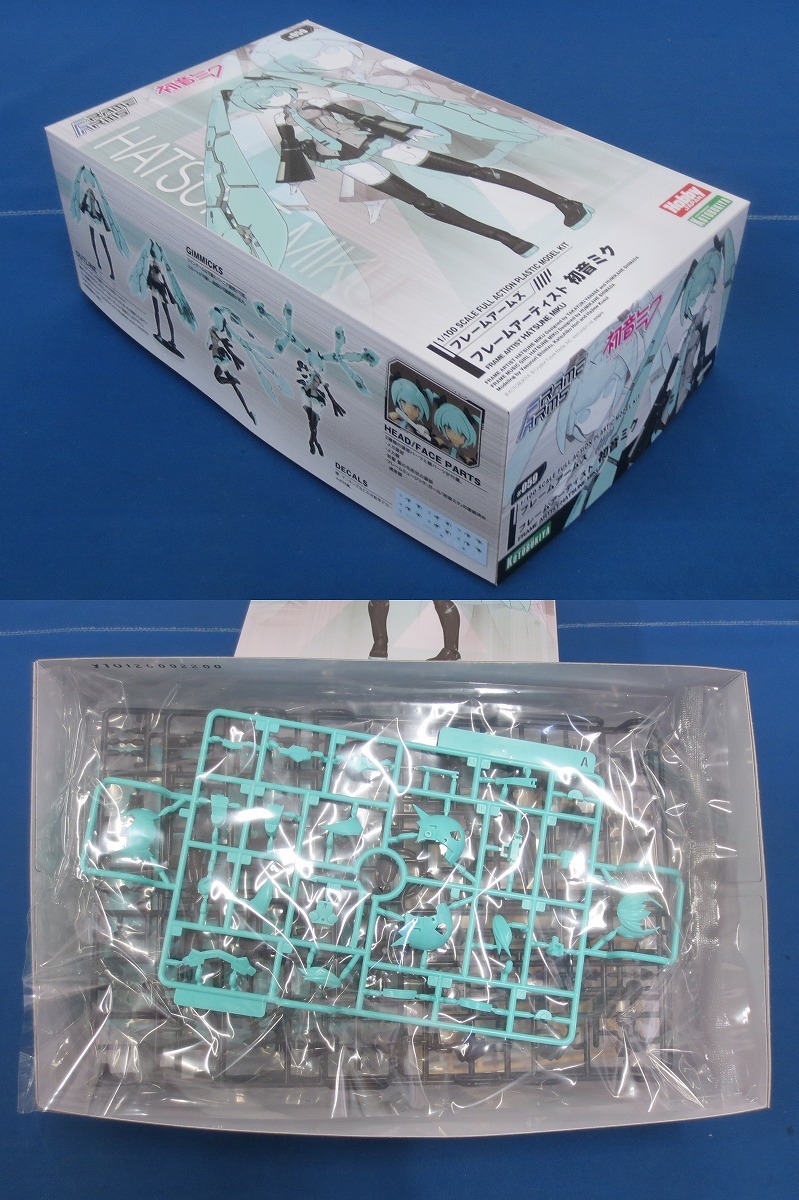 未組立☆コトブキヤ フレームアームズ “フレームアーティスト 初音ミク