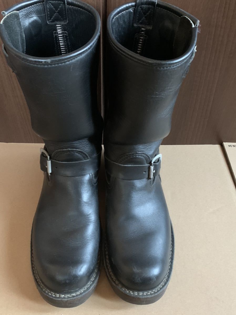  Wesco WESCOs уход черный u специальный заказ engineer boots ENGINEER BOOTS 8.5D прекрасный б/у 