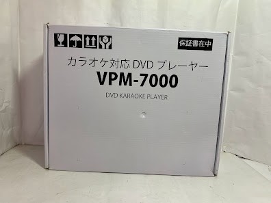 VPM-7000 動作確認済み Yahoo!オークション - カラオケ対応 DVDプレーヤー VPM-7000