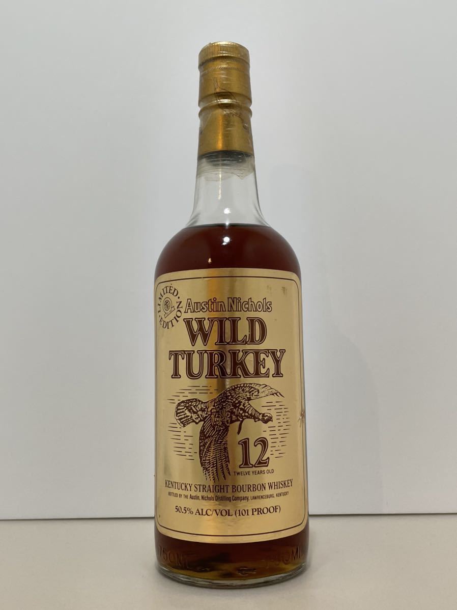 古酒】WILD TURKEY ワイルドターキー 12年 750ml 50.5%