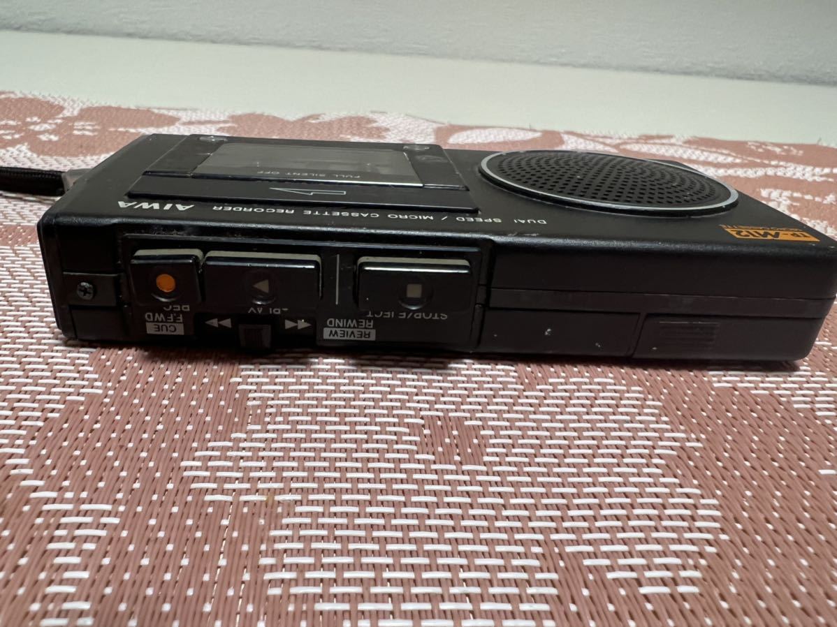 SONY WM-F404 カセット レコーダー AIWA アイワ TP-M12 レトロ　動作未確認　ジャンク品　2点_画像7