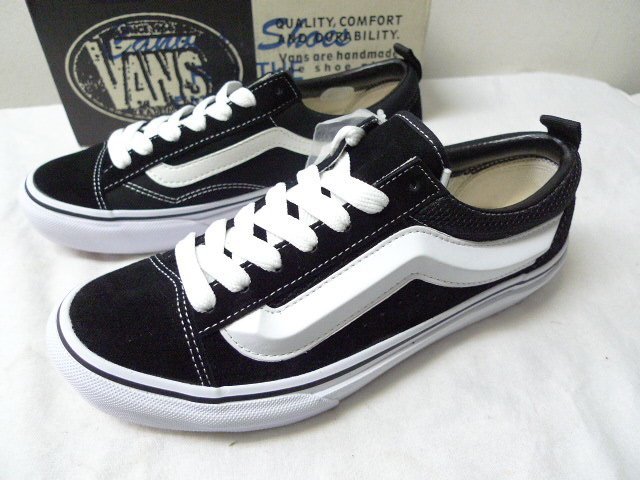 ◆新品タグ付き希少 VANS バンズ SSZ 別注 MIX SKOOL　スニーカー　タグ予備ひも箱完備_画像1