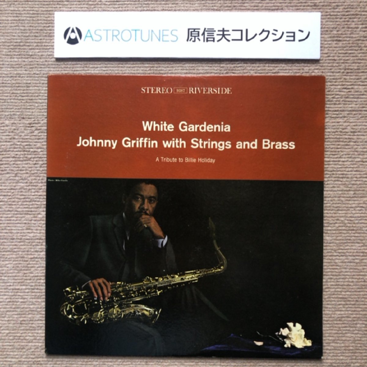 週間売れ筋 激レア 美盤 原信夫Collection 1961年米国初盤 Holiday Billie to tribute A - Gardenia White LPレコード Griffin Johnny ジャズ一般